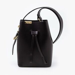 Levi’s Black Mini Leather Bucket Bag